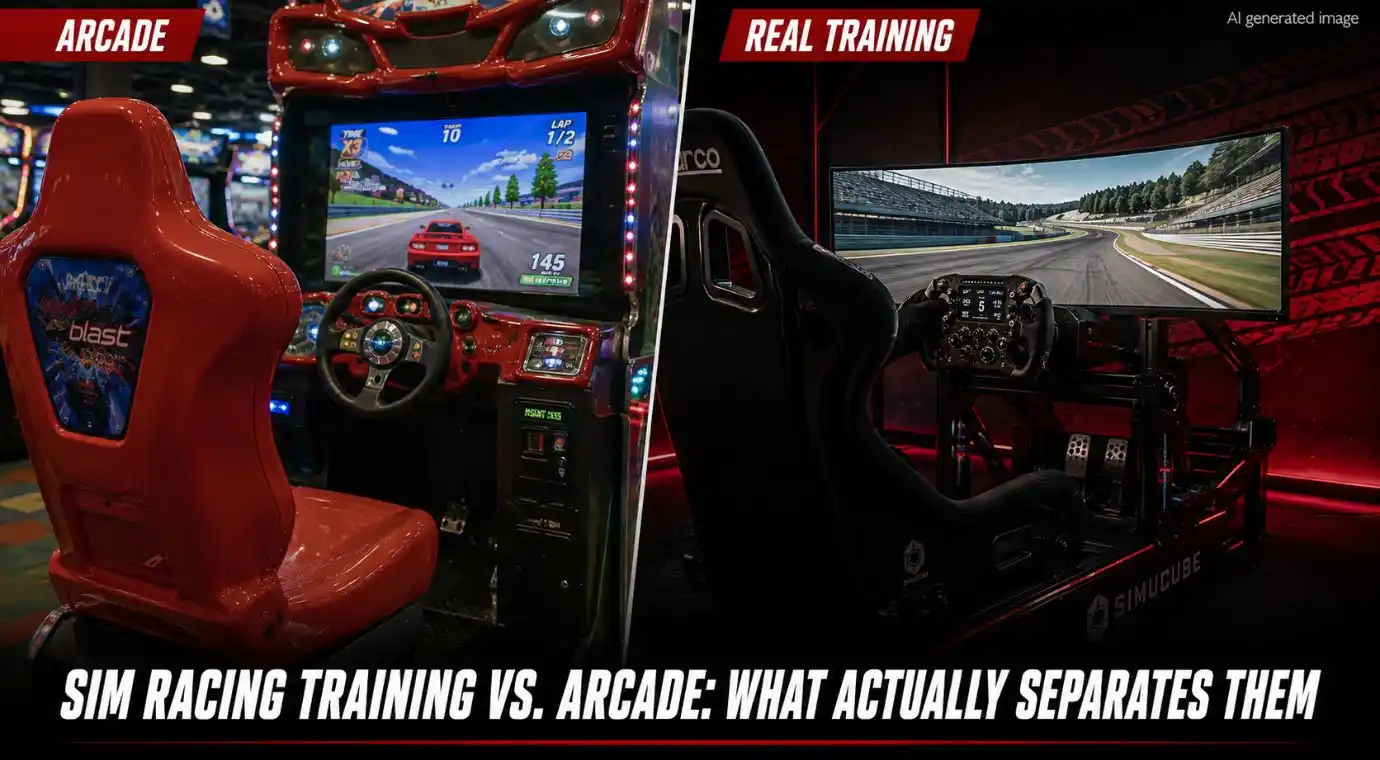 Sim Racing Training vs. Arcade