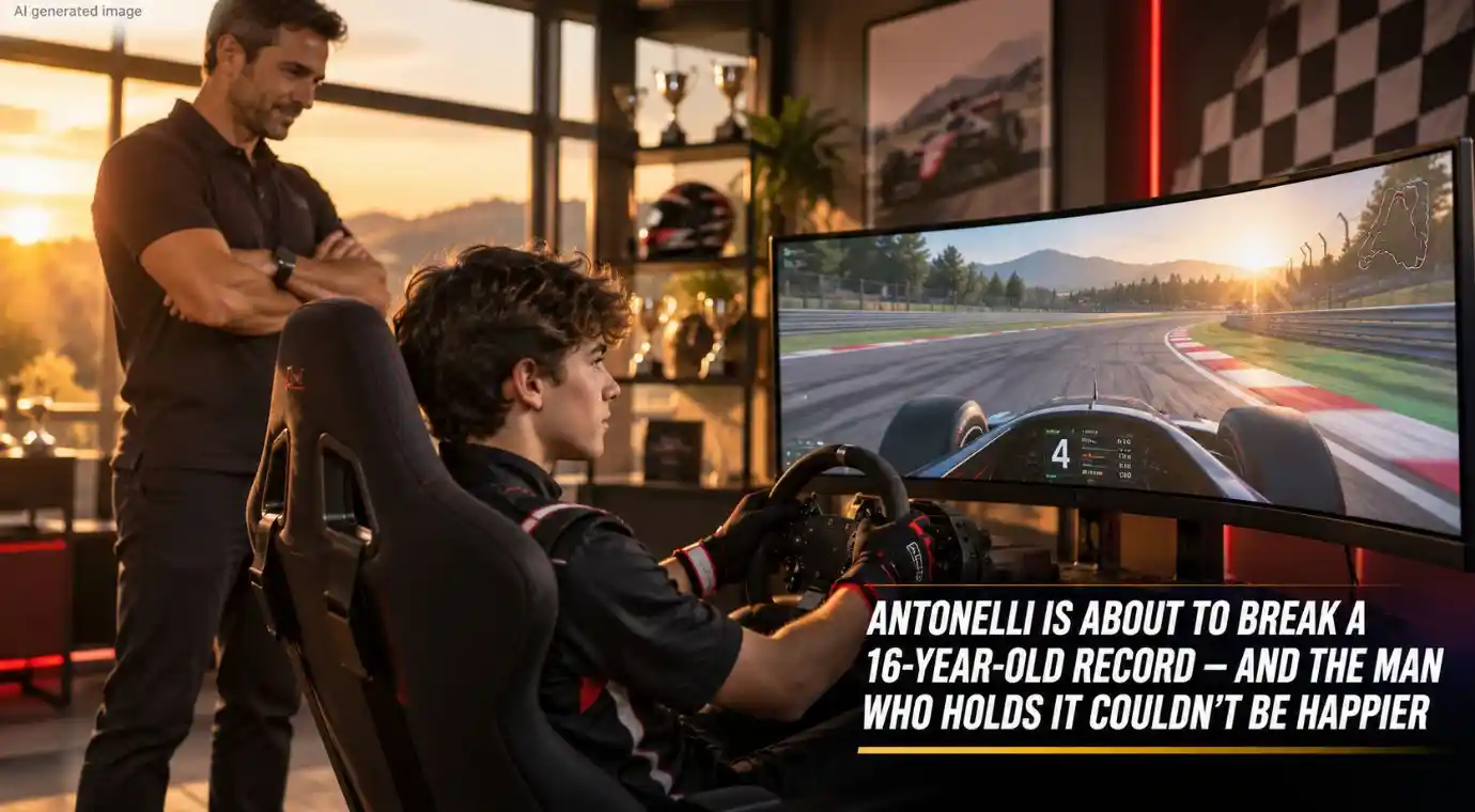 Antonelli Set to Break F1's Youngest Champion