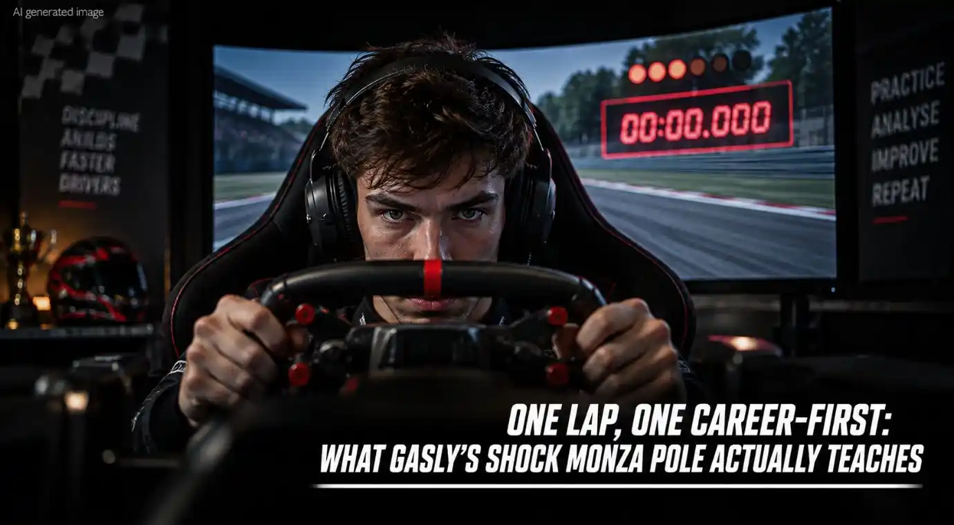 Gasly's Shock Monza Pole