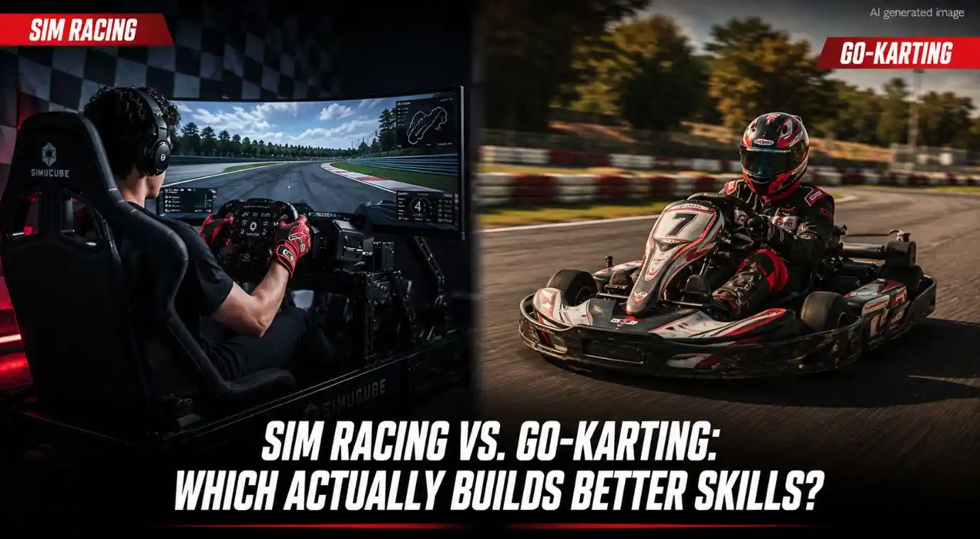 Sim Racing vs. Go-Karting